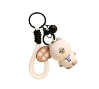 Porte-clés ours mignon style dessin animé sac pendentif mode sacs accessoires sacs charme sac à dos décoration cadeau pour adultes, Obey the Boss, Organiseur de sac