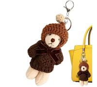 Porte-clés ours | Pendentifs Sac à Dos Amulette pour Sac Portefeuille, Poche, Maison, Bureau, Voyage, Anniversaire, Fille