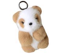Porte-clés panda en peluche | Jouet animal mignon - Ornements mignons en peluche, breloque de sac pour sac, téléphone portable, kaki, Refer to description