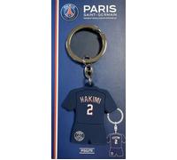 Porte-clés - Paris Saint Germain - Maillot Hakimi - 100% Officiel - PVC - Mixte
