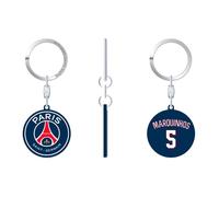 Porte-clés - Paris Saint Germain - Marquinhos - PVC - Bleu - Produit officiel