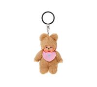 Porte-clés Peluche Bearchhichi - BANDAI - Modele ourson avec bavoir