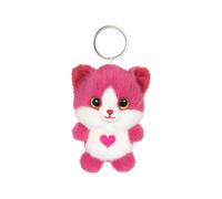 Porte-clés Peluche Chat Doux Pour Enfant Pink TU