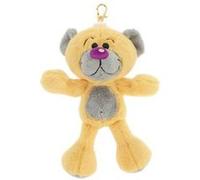 Porte-clés peluche Diddl et ses amis Pimboli 15cm Multicolore C