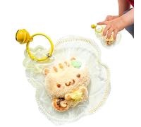 Porte-clés Peluche - Jouet Anti-stress en Silicone à Presser | Porte-clés anti-stress en peluche à lent et mignon - Pour Garçons Ados Hommes Femmes Étudiants Salles de oles