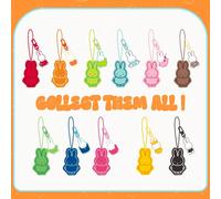 Porte-clés peluche mini Miffy en acrylique, sac surprise - Charm lapin mignon aléatoire pour sac à dos, sac de poupée | 8,5 cm Licence officielle Taille UniquePolyester