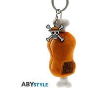 One Piece - Meat On A Bone Plush - Porte Clefs - Multicolore - Onesize - Métal