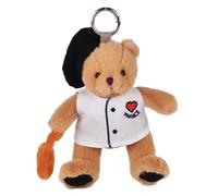 Porte-clés Peluche Ours Chef avec Baguette