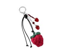 Porte-clés pendentif de charme de esthétique pour les, Red