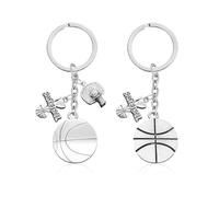 Porte-clés pendentif de football 2 pièces, porte-clés pendentif ballon pour garçons, pendentif sac à dos, cadeau porte-clés garçon, pendentif décoratif