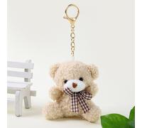 Porte-clés, pendentif de voiture, ornement de téléphone, accessoire de sac - décoration d'ours de bande dessinée. Cadeau pour les adolescentes, les femmes, les étudiantes, les enseignantes, les employ