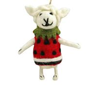 Porte-clés pendentif en forme de fleur Crochet, esthétique, cadeaux pour Couples et amis, fleur en Crochet, mouton