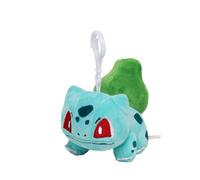 Porte-Clés Pendentif en Peluche, Porte-Clés en Peluche de Dessin Pokemon Porte-Clés de Bulbizarre - Peluche Bulbizarre 10cm