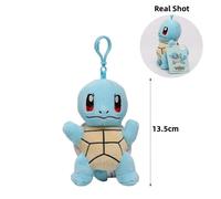 Porte-Clés Pendentif en Peluche, Porte-Clés en Peluche de Dessin Pokemon Porte-Clés de Pendentif Carapuce - Pendentif Carapuce 13cm