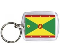 Porte-clés Pendentif - Grenade - Taille Environ 4 x 5 cm - 81055 - Coupe du Monde de football Pays