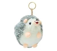 Porte-clés pendentif hérisson - Porte-clés hérisson en peluche, pendentif animal de dessin animé, charme de sac moelleux, anneau en métal durable | Super cadeau pour les filles et les garçons, accesso