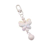 Porte-clés Pendentif Papillon Coloré Joli Ornement De Charme Porte- Perlé Pour Femmes De Voiture À Bijoux Keychain Pendant Charm