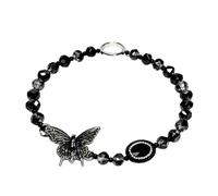 Porte-clés Pendentif Papillon En Perles Artistiques Matériaux PVC De Couleur Vibrante Adaptés Activités De Plein Air Accessoire