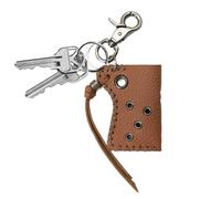 Porte-clés Pendentif - Porte-Clés Pendentif en Cuir PU avec Étui à Outils | Housse de Protection pour Activités Extérieures Accessoire Moderne pour Ados et Adultes Trajet Randonnée, Brun, Se référer à