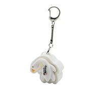 Porte-clés permanent en colophane - Réponse physique réaliste - Jouet de bureau portable pour adultes - En résine - Contraire au stress - Gadget de bureau