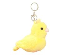 Porte-clés perroquet - Animal en peluche perroquet, porte-clés en peluche d'oiseau | Petit accessoire en peluche, porte-clés mignon de dessin animé, porte-clés en forme de figurine, sac à suspendre