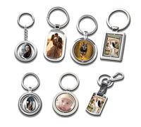 Porte-clés personnalisé avec photo | Pendentif carte de chambre | Porte-clés personnalisés | Breloques pour clés de voiture | Souvenirs d'idoles | Cadeaux photo | Souvenirs photo | Porte-clés photo.