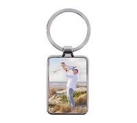 Porte-Clés Personnalisé, Porte Clé Photo Personnalisé, Porte-Clés Personnalisables Anniversaire Datepour Elle Petite Amie Couple Saint Valentin Cadeaux De Noel Halloween