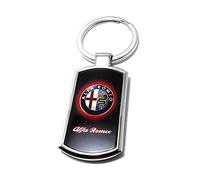 Porte-clés personnalisé pour Alfa Romeo avec boîte cadeau
