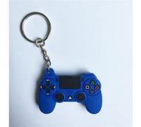 Porte-clés petit manette PS4 bleu G
