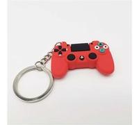 Porte-clés petit manette PS4 rouge ROUGE