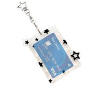 Porte-clés photo - Porte-clés personnalisé | 10,2 x 7,6 cm mignon en acrylique transparent avec clip photo | Pour sac, sac à main, sac à dos, souvenir, anniversaire, vacances, fête, souvenir de fête