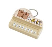 Porte-clés piano | Pendentif de sac à dos portable, pendentif de sac portable | Pour filles, étudiants, collectionneurs, voyageurs, anniversaire, vacances, voyage, salle d'attente, valise