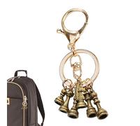 Porte-clés pièces d'échecs - Porte-clés électrolytique élégant, design robuste et léger | Cadeau de joueurs de clés de voiture, récompense de bon comportement, accessoires passionnés, ornement de coll
