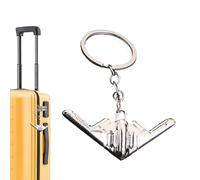 Porte-clés Pilote - Système Anti-Perte | Porte-Clés 3D Cadeau Anniversaire Noël Diplôme Pour Pilote Passionné Aviation Accessoire Sac à Dos
