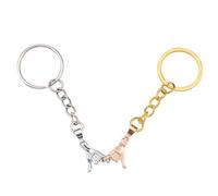 Porte-Clés Pinky Promise pour Couples, Drôle Saint-Valentin Cadeaux d'Anniversaire pour lui elle Porte-Clés Assortis Cadeau pour Petit Ami Petite Amie Meilleur Ami Épouse Mari (Argent, Or)