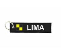 Porte Cles Plongee Drapeau Code Signaux Signal Alphabet Maritime L Lima