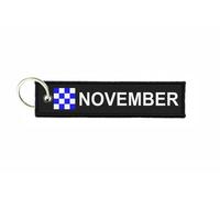 Porte Cles Plongee Drapeau Code Signaux Signal Alphabet Maritime N November