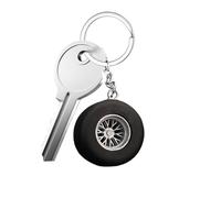 Porte-clés pneu en caoutchouc, porte-clés de pneu de course, porte-clés de pneu de voiture, porte-clés de pneu de roue, porte-clés pneu en caoutchouc, porte-clés de pneu de voiture, auteur unique,