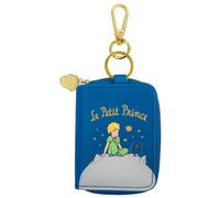 Porte-clés pochette collection Le Petit Prince (assis sur sa planète et Rose)