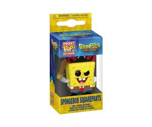 Porte-clés Pocket Pop! Funko 242851 Figurine vinyle SpongeBob Pirate 4 cm Rouge/Noir