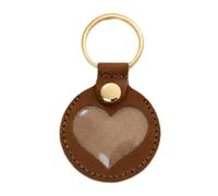 Porte-Clés Poil de Chien | Porte-Clés Commémoratif pour Chien | Porte-clés Pendentif Cœur Mémorial Femme Collection Sac à Main Sac à Dos