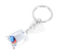 Porte-clés Poisson Tropical en Résine pour Paquet, Pendentif Décoratif