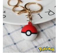 Porte-clés - Pokémon - Pokéball - Rouge - Mixte - Enfant