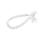 porte clés pompon Bracelet perlé motif ours mignon porte clés de voiture pendentif porte clés pendentif de sac à main