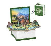 Porte-clés Popup Book,Sac À Dos Porte-clés Livre Jouets | Popup Jouets Petit Cadeau Pour Garçons Filles Porte-clés Pour Sac À Dos