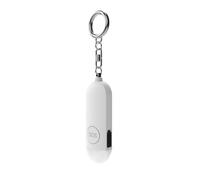 Porte-clés portable avec alarme individuelle 130 dB avec lumière LED pour protections et situations anormales pour femmes