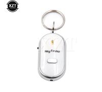Porte-Clés Portable Avec Lumière Led,Torche,Télécommande,Contrôle Du Son,Détecteur De Clé Perdue,Localisateur,Sifflet - Type White
