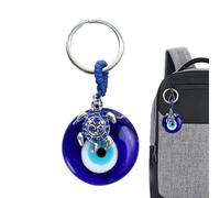 Porte-clés portable avec pendentif papillon mauvais œil, yeux bleus, avec couleur vive et lisse, pour sacs à dos, sacs à main, sacs à main, Tortue de mer, Refer to description