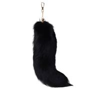 Porte-clés Portable Élégant En Faux Cheveux Pendentif Queue De Renard Avec Amélioration La Queue Renard Tentures Délicates Décoration