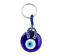 Porte-clés portables - Porte-clés pour femmes | Porte-clés Oeil du Diable | Porte-clés portables et lisses | Porte-clés yeux bleus durables avec couleur vive et lisse pour porte-clés pen